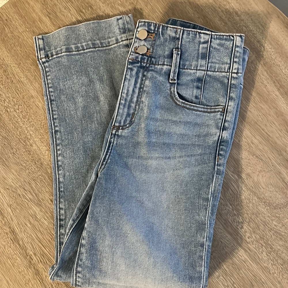 Ann Taylor-the easy straight on-high rise size 2 petite